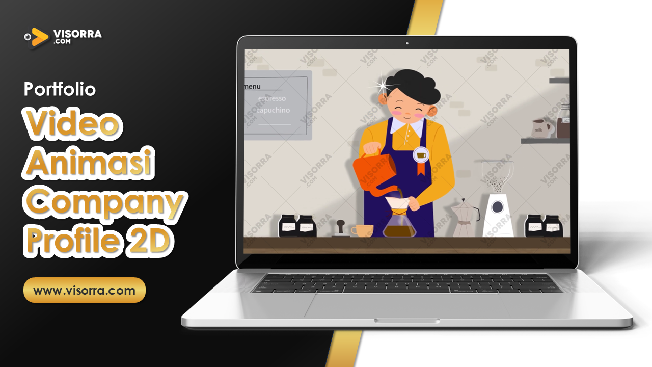 Video Animasi Company Profile 2D untuk Bean Harbor Cafe