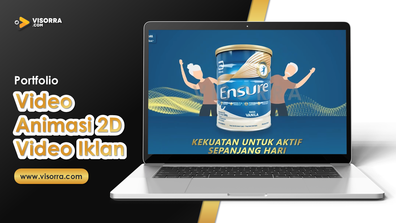 Video Animasi 2D untuk Video Iklan Abbott Ensure