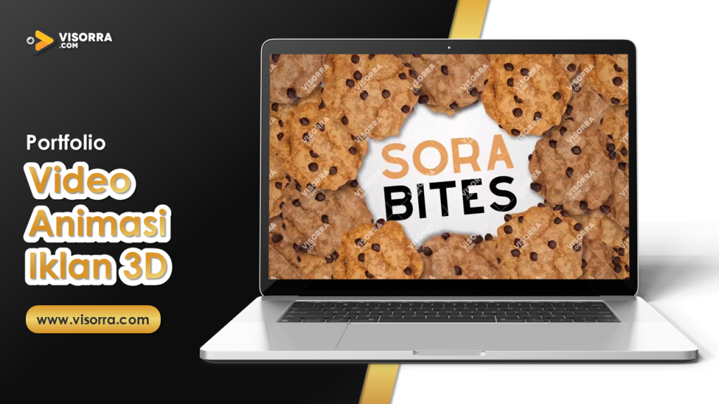 Video Animasi Iklan 3D untuk Sora Bites