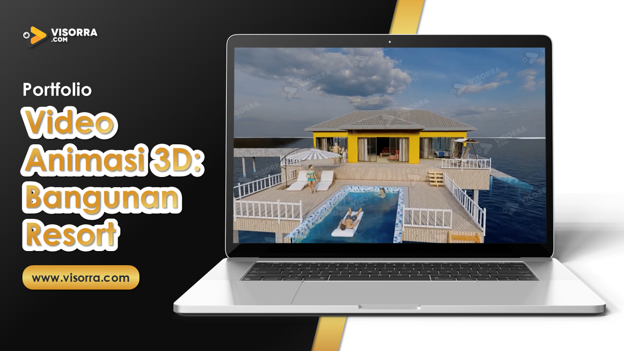 Video Animasi 3D: Bangunan Resort